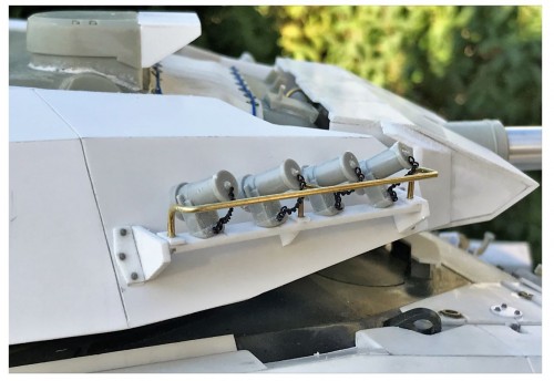 RC 1/16 Canadian tank Leopard C2 Mexas - Afghanistan - build