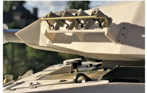 RC 1/16 Canadian tank Leopard C2 Mexas - Afghanistan - build