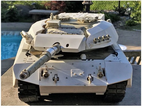 RC 1/16 Canadian tank Leopard C2 Mexas - Afghanistan - build