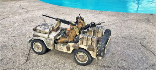 1/10 RC Jeep Willys MB - Long Range Desert Group - Build