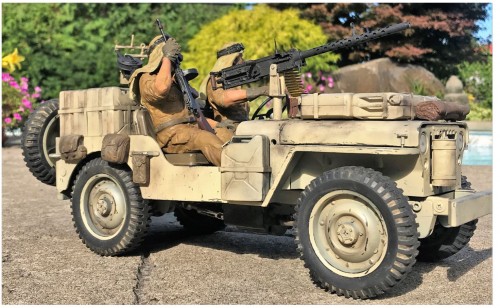 1/10 RC Jeep Willys MB - Long Range Desert Group - Build