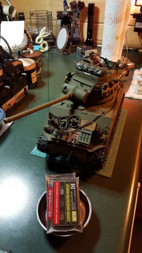 Fresh off of the spray table with a couple of coats of Model Masters Flat Lacquer..jpg