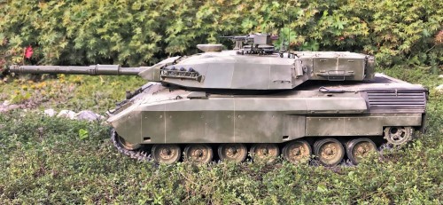 RC 1/16 Canadian tank Leopard C2 Mexas - Afghanistan - build