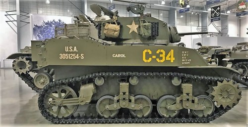 1/16 RC M5A1 Stuart Light tank- build