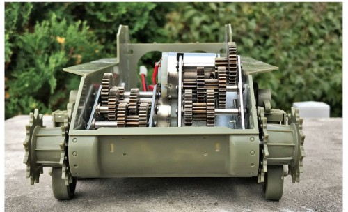 1/16 RC M5A1 Stuart Light tank - build