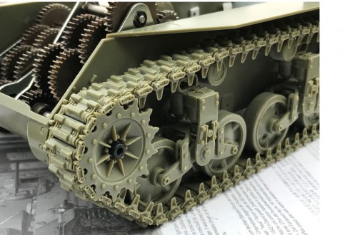 1/16 RC M5A1 Stuart Light tank - build