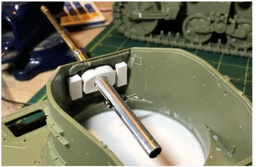 1/16 RC M5A1 Stuart Light tank - build