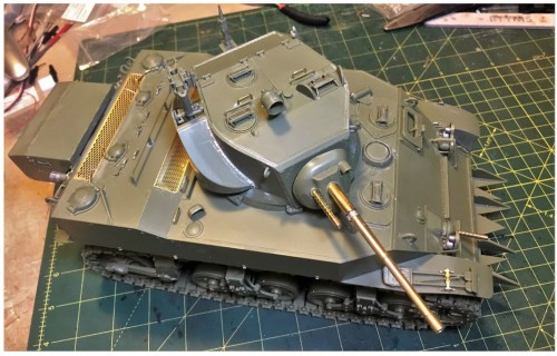 1/16 RC M5A1 Stuart Light tank - build