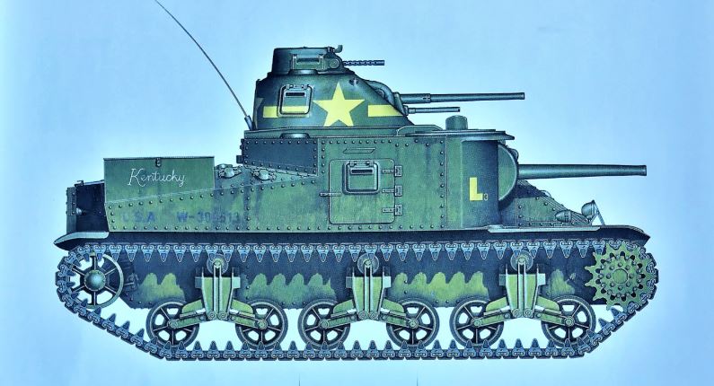 RC 1/16 M3 Lee early production tank - build