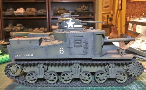 RC 1/16 M3 Lee early production tank - build