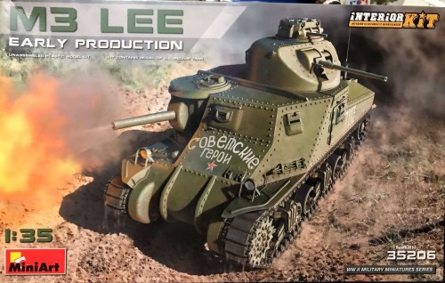 RC 1/16 M3 Lee early production tank - build