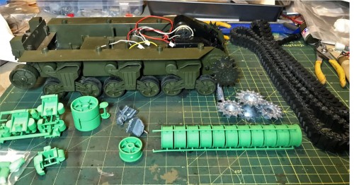 RC 1/16 M3 Lee early production tank - build