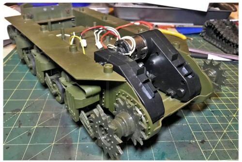 RC 1/16 M3 Lee early production tank - build