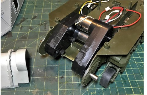 RC 1/16 M3 Lee early production tank - build