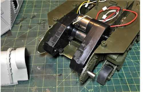 RC 1/16 M3 Lee early production tank - build