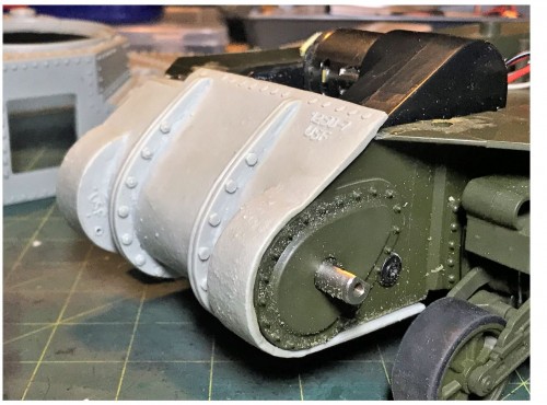 RC 1/16 M3 Lee early production tank - build