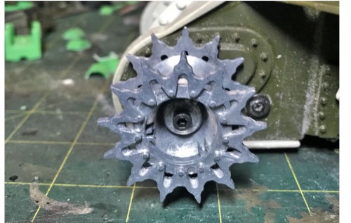 RC 1/16 M3 Lee early production tank - build