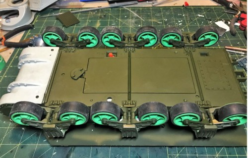 RC 1/16 M3 Lee early production tank - build