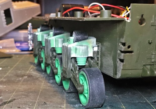 RC 1/16 M3 Lee early production tank - build