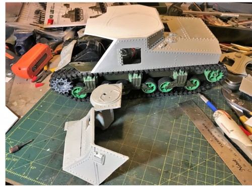 RC 1/16 M3 Lee early production tank - build