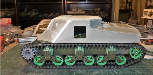 RC 1/16 M3 Lee early production tank - build