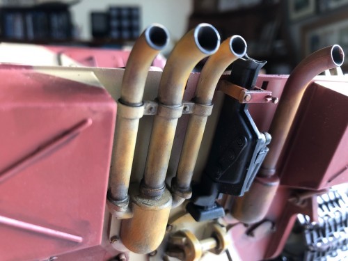 Tamiya Jagdpanther-exhaust closeup