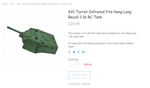 HL KV-1 IR Turret