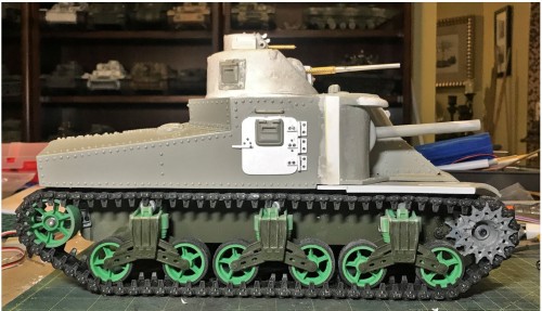 RC 1/16 M3 Lee early production tank - build