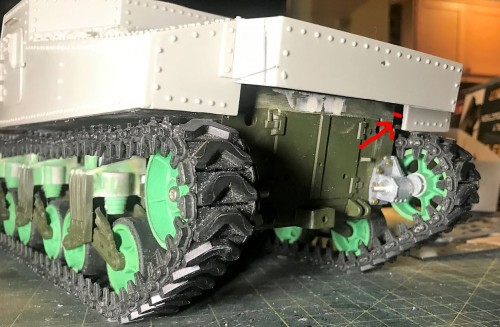 RC 1/16 M3 Lee early production tank - build