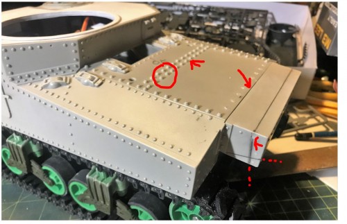 RC 1/16 M3 Lee early production tank - build