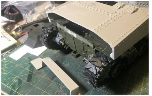 RC 1/16 M3 Lee early production tank - build