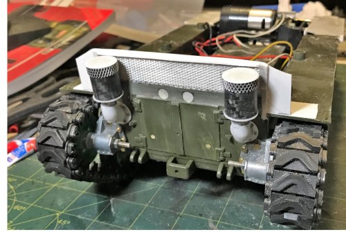 RC 1/16 M3 Lee early production tank - build