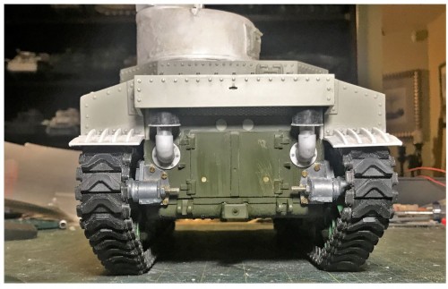 RC 1/16 M3 Lee early production tank - build