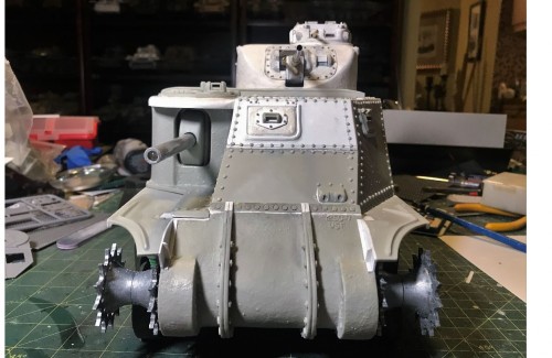 RC 1/16 M3 Lee early production tank - build