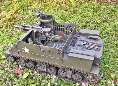 RC 1/16 M3 Lee early production tank - build