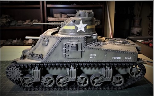 RC 1/16 M3 Lee early production tank - build