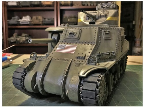 RC 1/16 M3 Lee early production tank - build