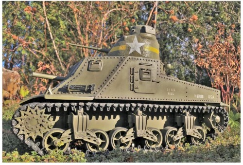 RC 1/16 M3 Lee early production tank - build