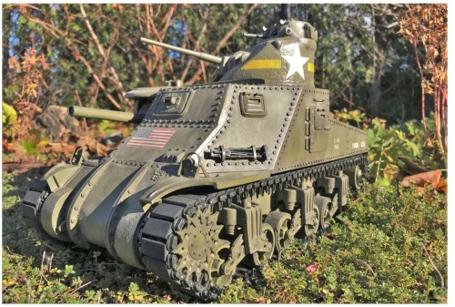 RC 1/16 M3 Lee early production tank - build