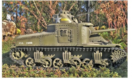 RC 1/16 M3 Lee early production tank - build