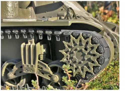 RC 1/16 M3 Lee early production tank - build