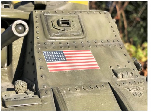 RC 1/16 M3 Lee early production tank - build
