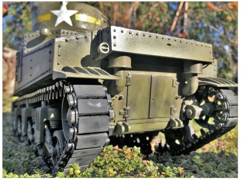 RC 1/16 M3 Lee early production tank - build