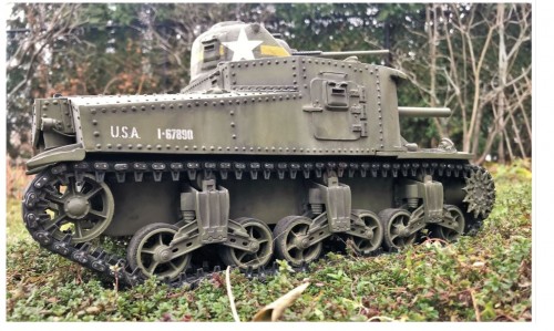 RC 1/16 M3 Lee early production tank - build