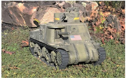 RC 1/16 M3 Lee early production tank - build