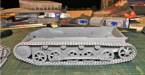 RC 1/16 Panzerkampfwagen Pz.Kpfw. I Ausf B - Build