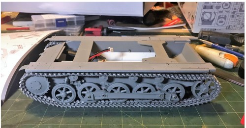 RC 1/16 Panzerkampfwagen Pz.Kpfw. I Ausf B - Build