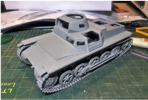 RC 1/16 Panzerkampfwagen Pz.Kpfw. I Ausf B - Build