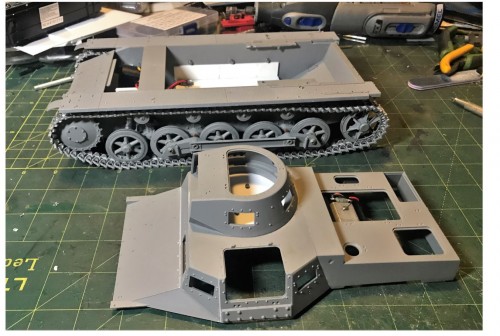 RC 1/16 Panzerkampfwagen Pz.Kpfw. I Ausf B - Build