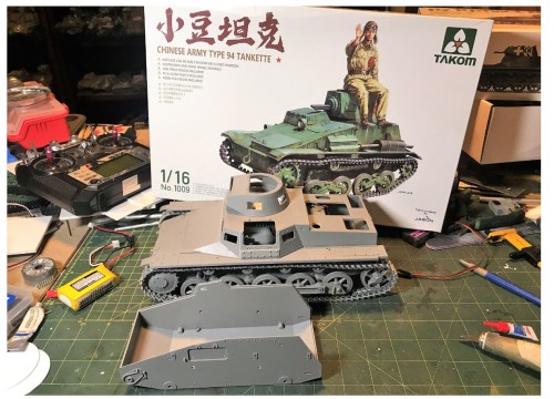 RC 1/16 Panzerkampfwagen Pz.Kpfw. I Ausf B - Build